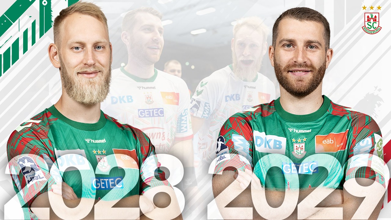 Matthias Musche und Lukas Mertens bleiben beim SC Magdeburg