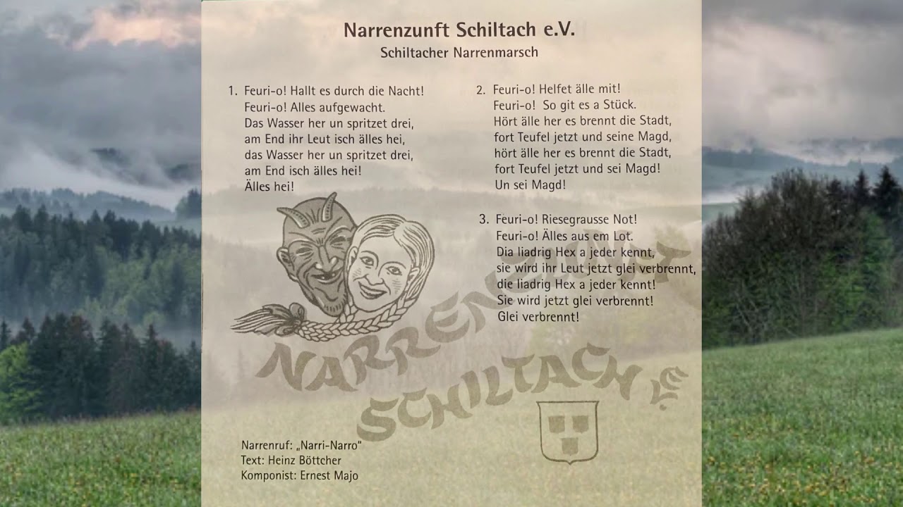 Schiltacher Narrenmarsch/Mit Marsch und G'schell