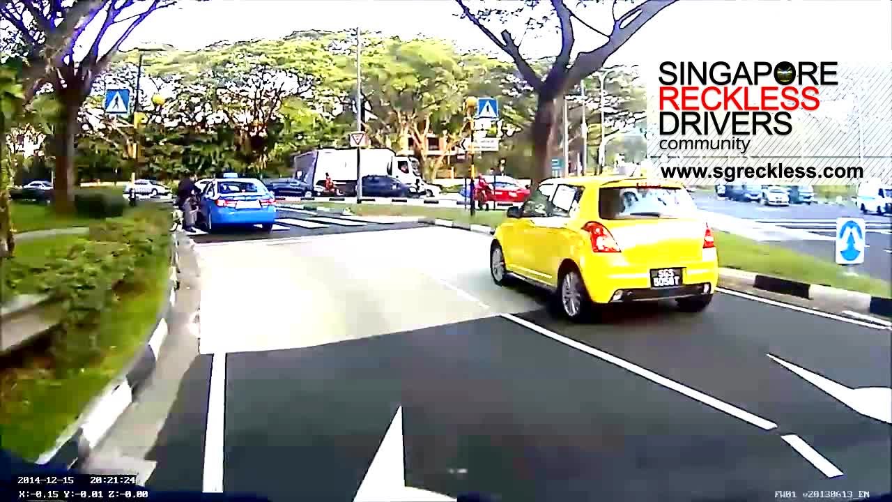 [SRD Community] Cyclist On Zebra Crossing