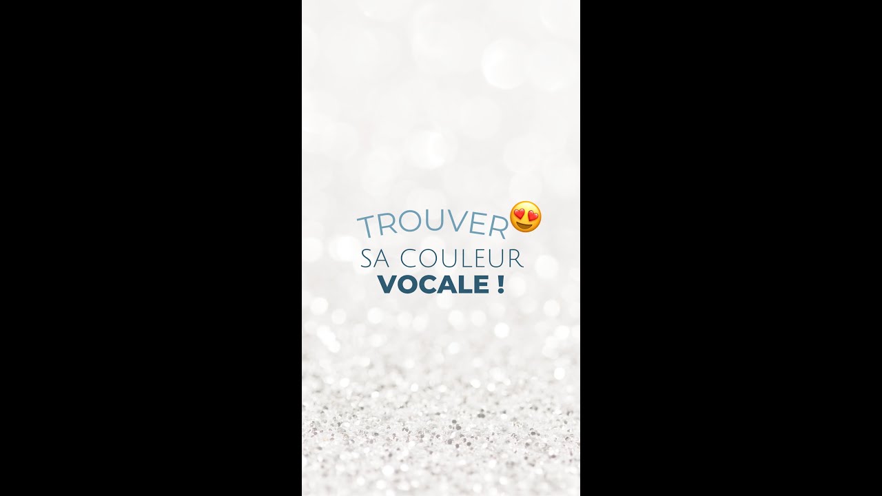 Comment trouver sa COULEUR vocale ? 🎤🙌
