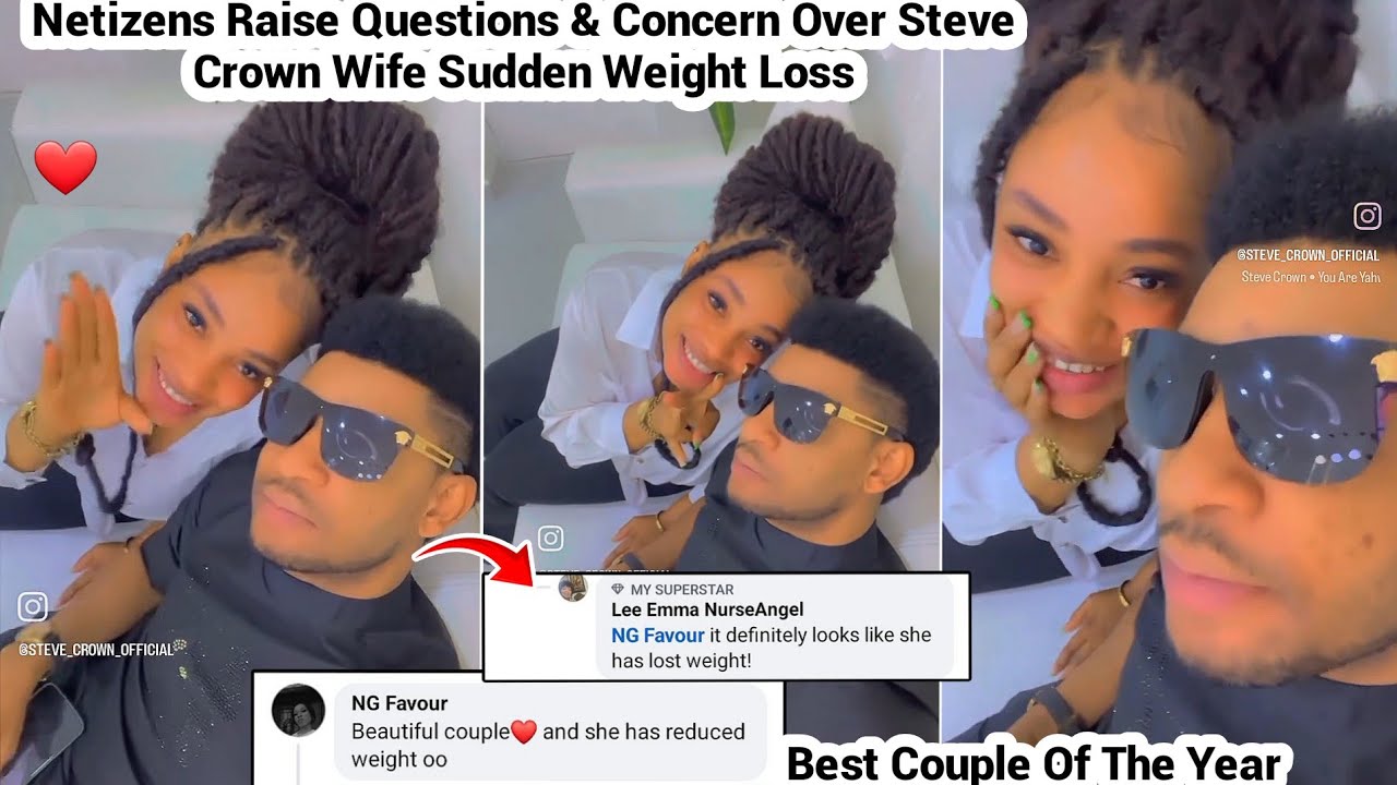 Netizens Raise Concern Over Steve Crown Wife Ruth Thomas Sudden Weight Loss 