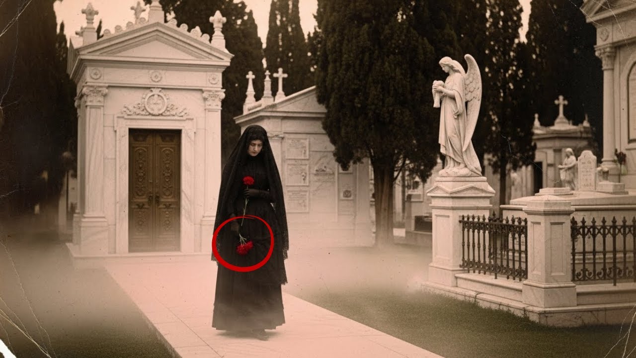 La viuda que regresaba sola al mausoleo cada madrugada… llevaba un perdón imposible