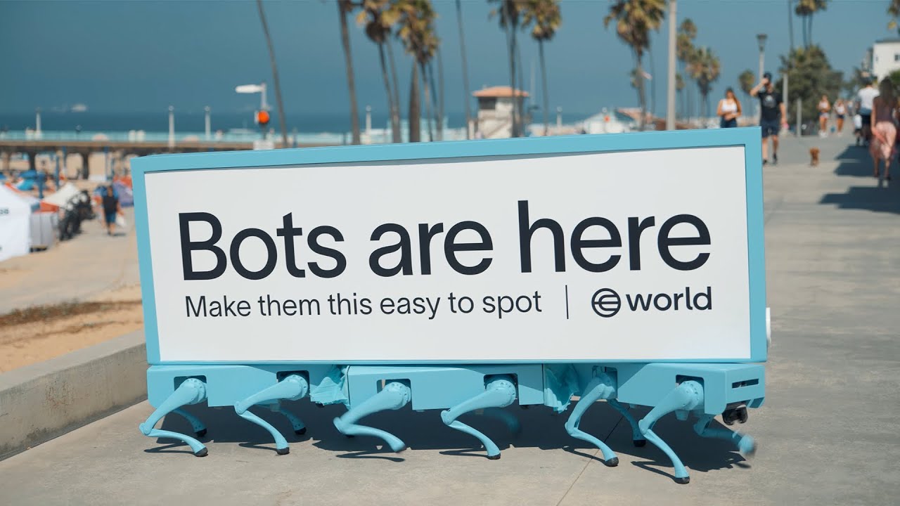 Make bots this easy to spot with World ID