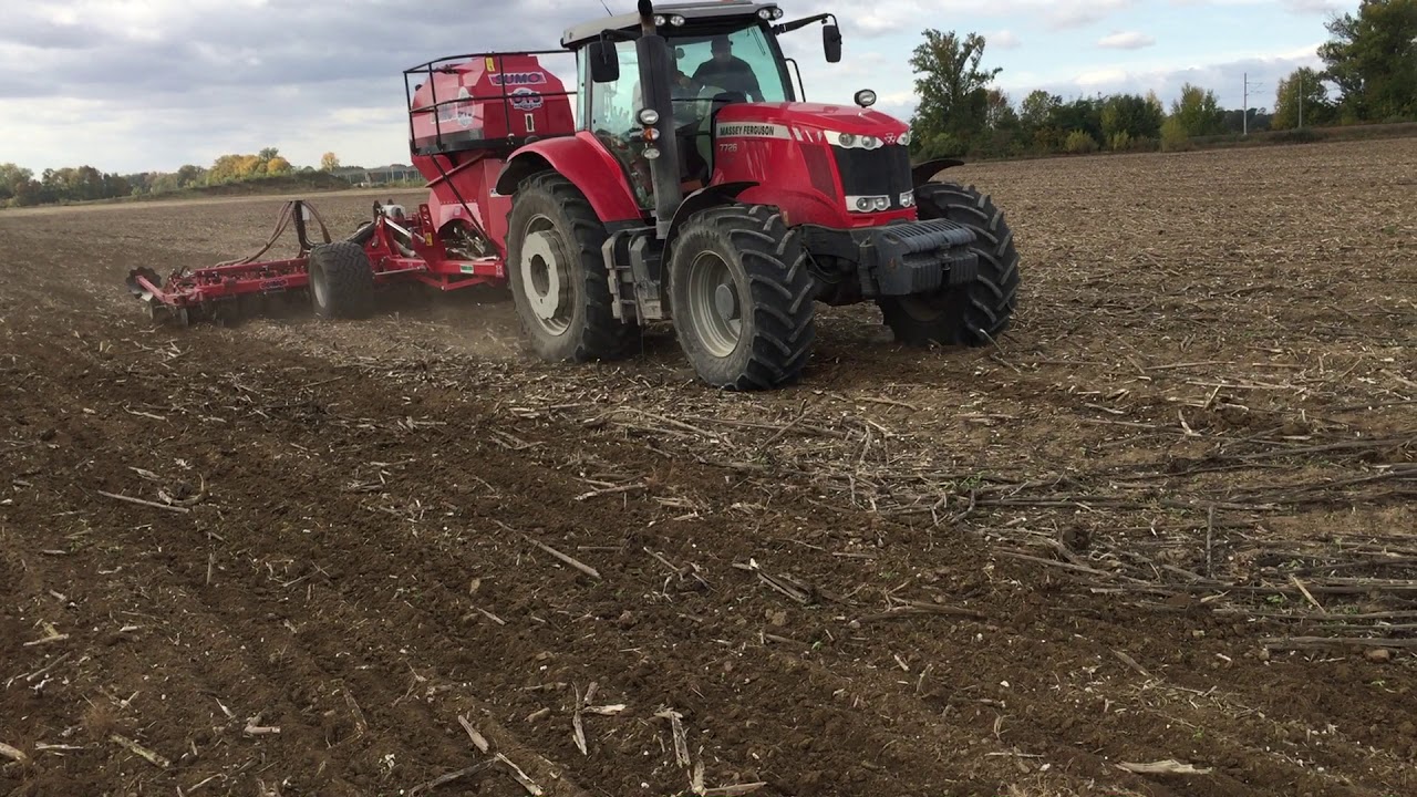 Sumo DTS 6 - Sejba p&scaron;enice po zmulčovanej slnečnici - Land Technologies s.r.o.