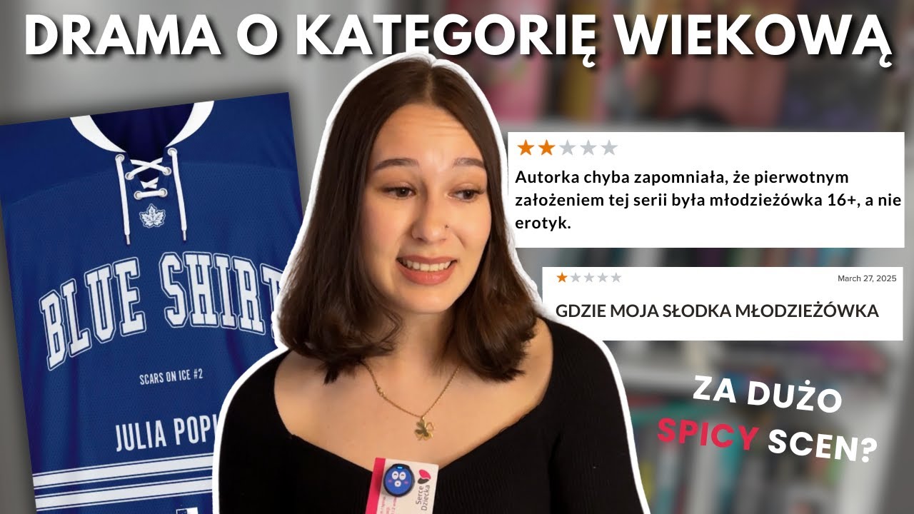 Czy BLUE SHIRT to NA PEWNO książka 16+?