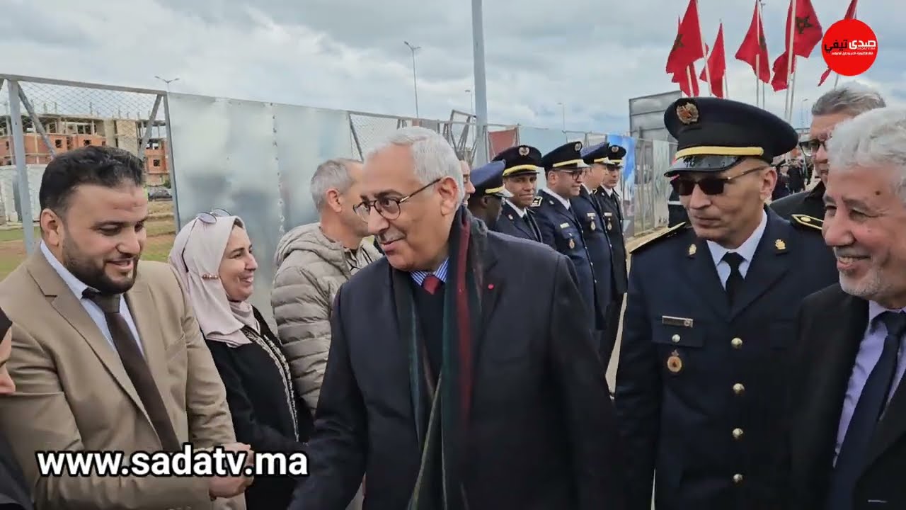 عامل عمالة مكناس يعطي انطلاقة أشغال بناء مركز الإغاتة للوقاية المدنية بويسلان 