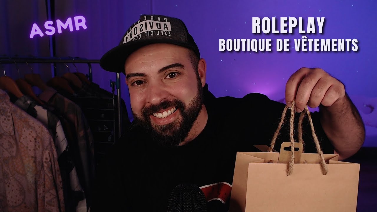 ASMR ROLEPLAY : Vendeur (Boutique de Vêtements) 👕👗