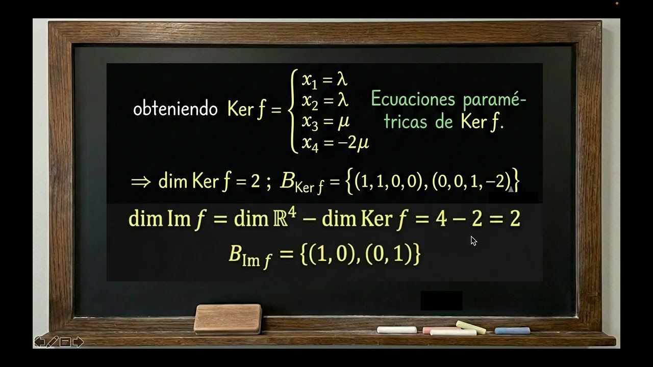 EJERCICIOS GUIADOS DE APLICACIONES LINEALES (1º PARTE)