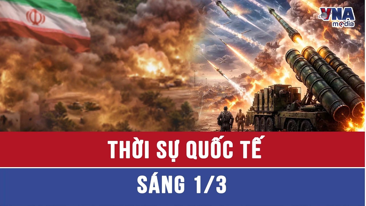 Thời sự Quốc tế sáng 1/3. NÓNG: Cập nhật thương vong tại Iran sau chuỗi tấn công dồn dập từ Israel