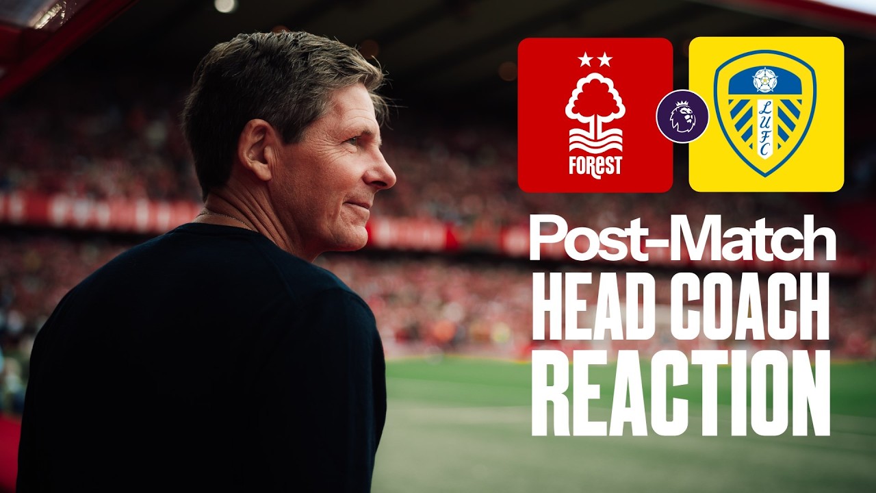 Oliver Glasner's Reaction 🗣️ | Nottingham Forest vs Leeds United | Premier League