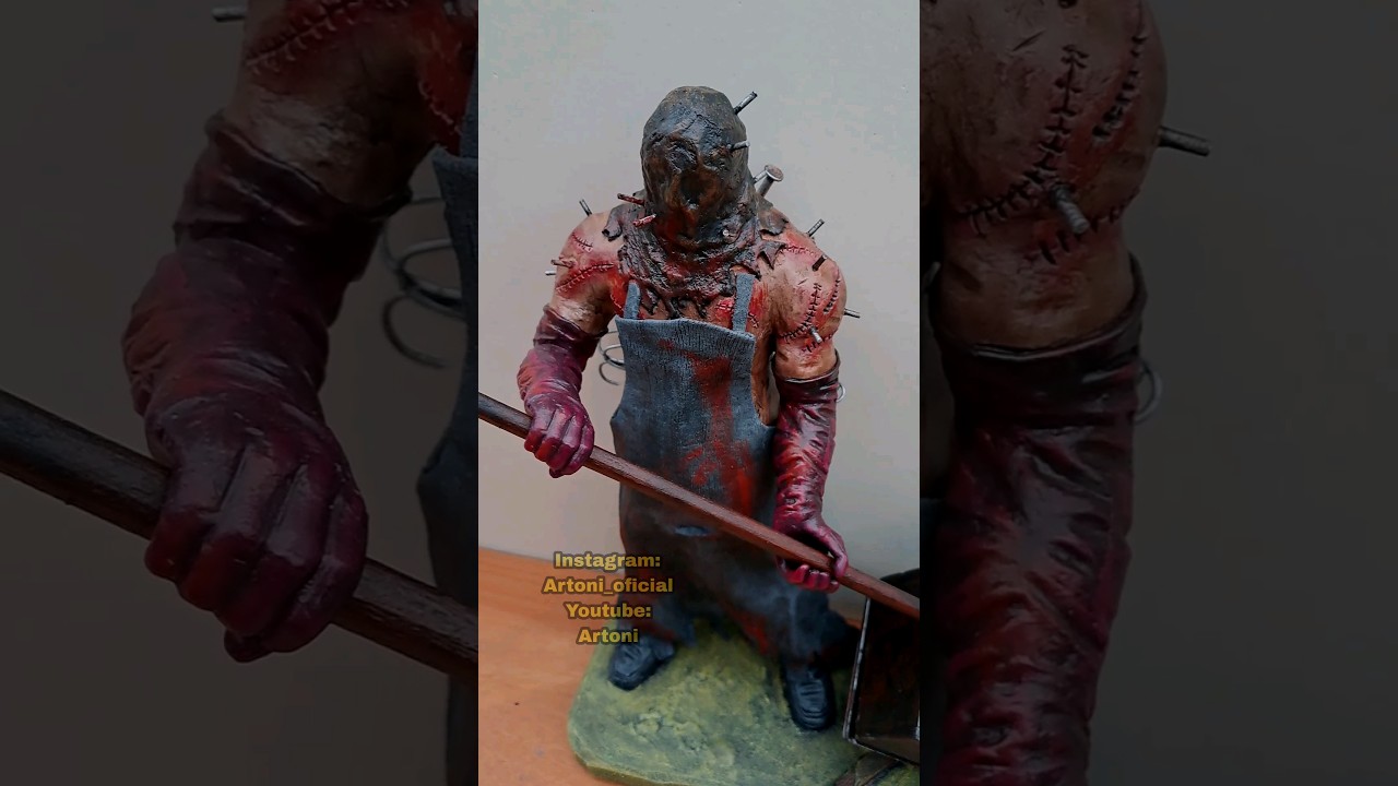 Verdugo Majini Resident Evil 5 figura Custom / tutorial Artoni #residentevil #art #sculptureclay