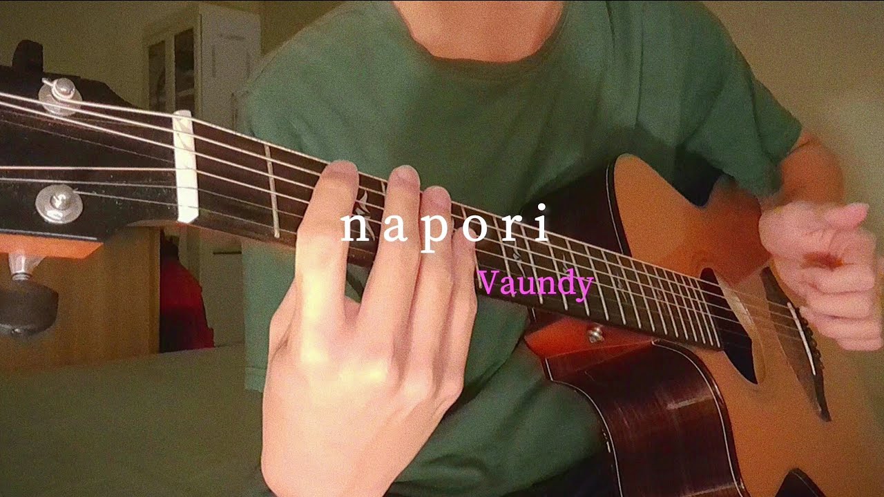 napori - Vaundy  (fingerstyle guitar cover)  //アコギ一本で弾いてみた  ソロギター