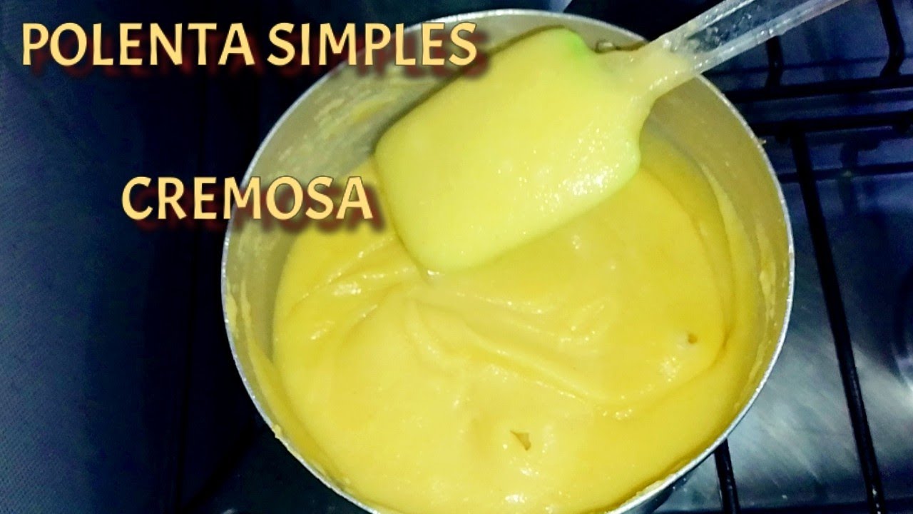 Polenta F&aacute;cil e Cremosa (Segredo para n&atilde;o empelotar)