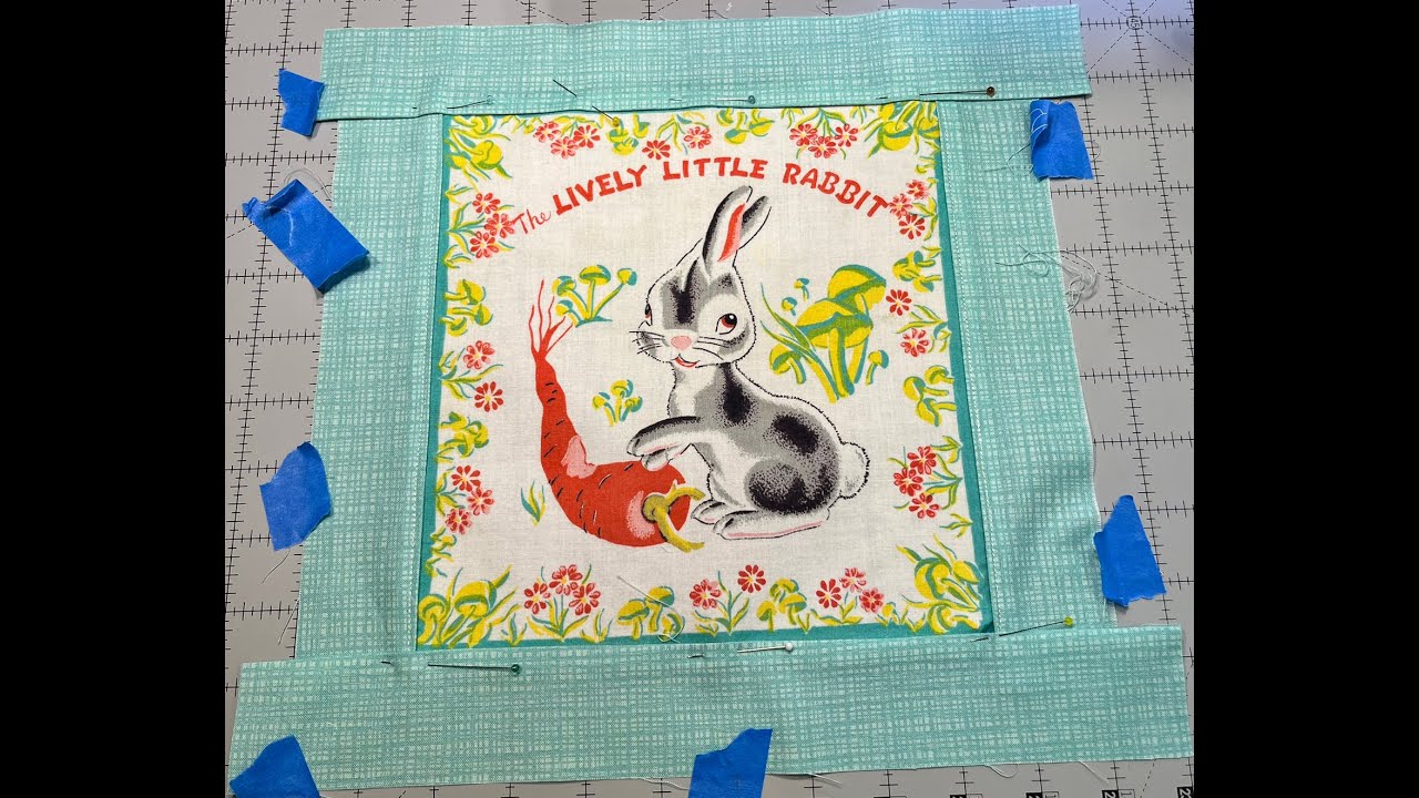 Using Vintage Hankies in your Zippered Bags