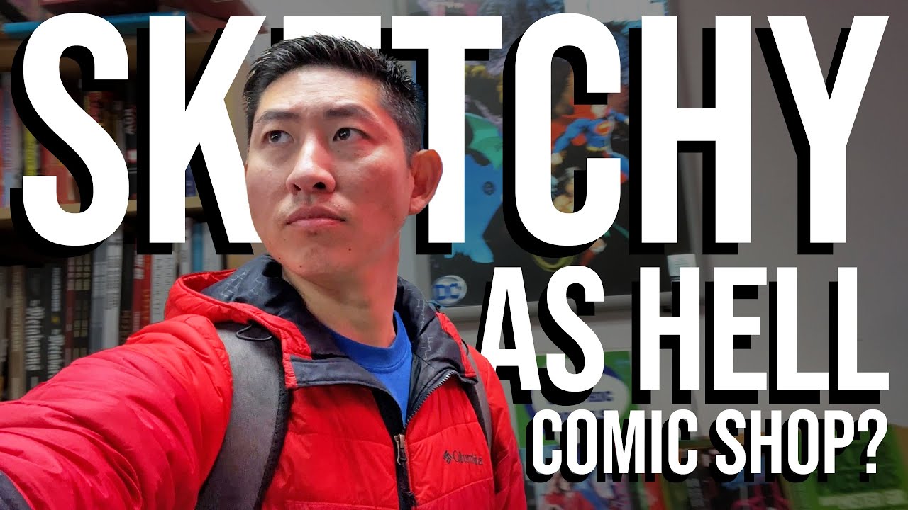 Sketchiest Comic Book Shop in San Francisco