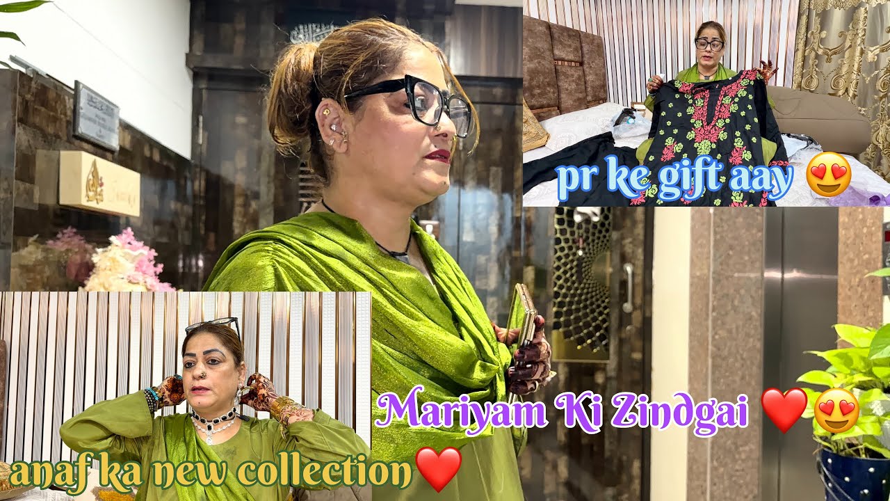 Gift Aya Aaj😍/ Hoor jewellery ka new collection / Mariyam Ki Zindagi ❤️😍