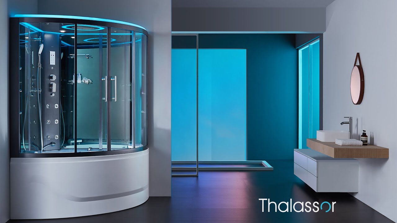 Combiné Baignoire balnéo + Douche hammam | THALASSOR Omega