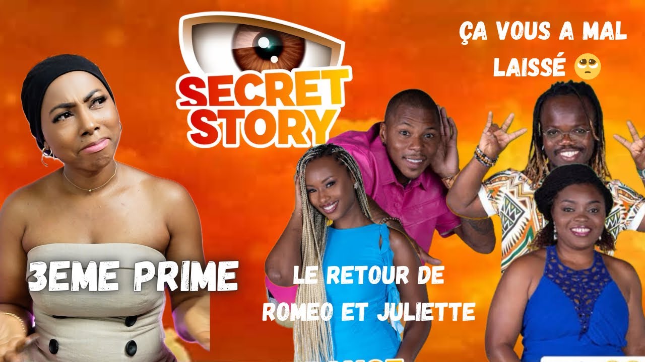  IL DECOUVRE LE 2ème SECRET🥳 / SANCTIONE DE LA VOIX SECRET STORY AFR S2 /REACTION VIDÉO / 3ème PRIME