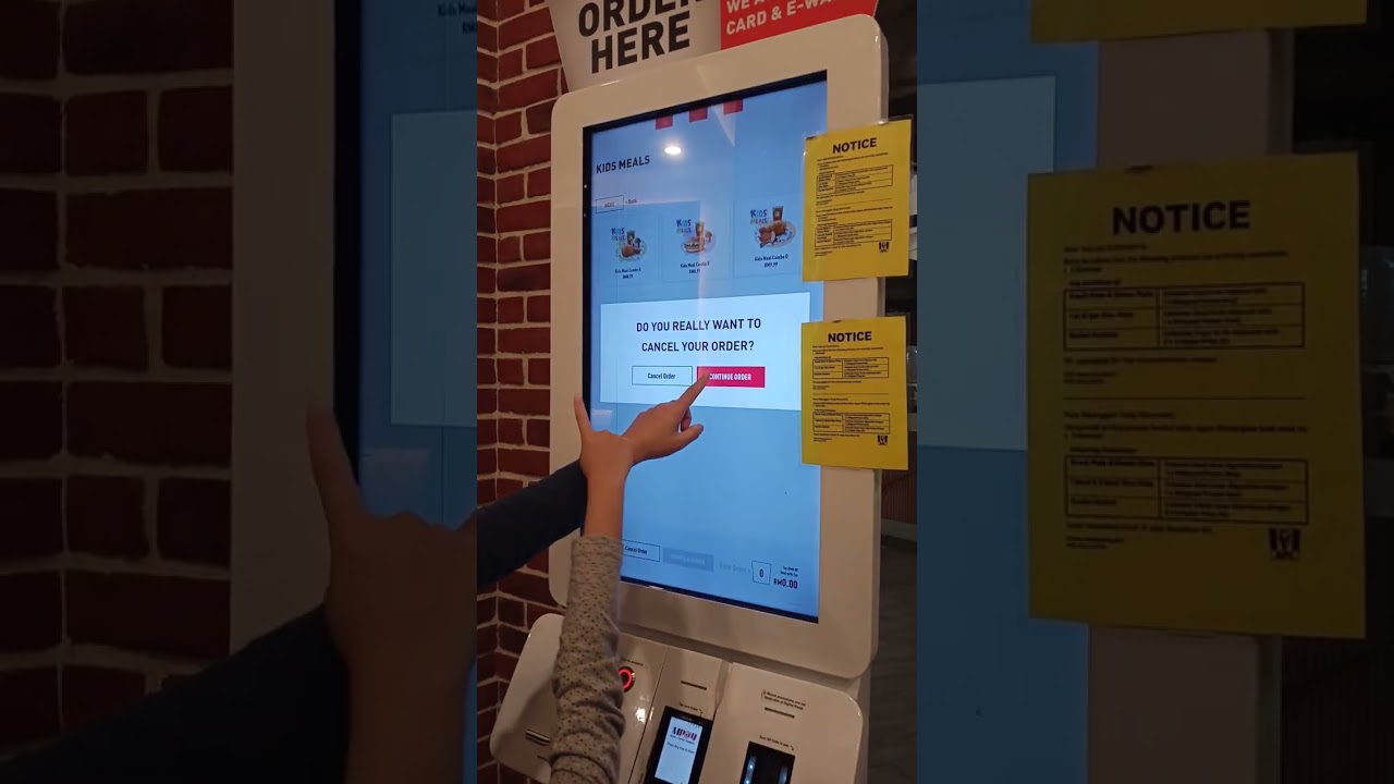 KFC smart pay...Berger Oder.