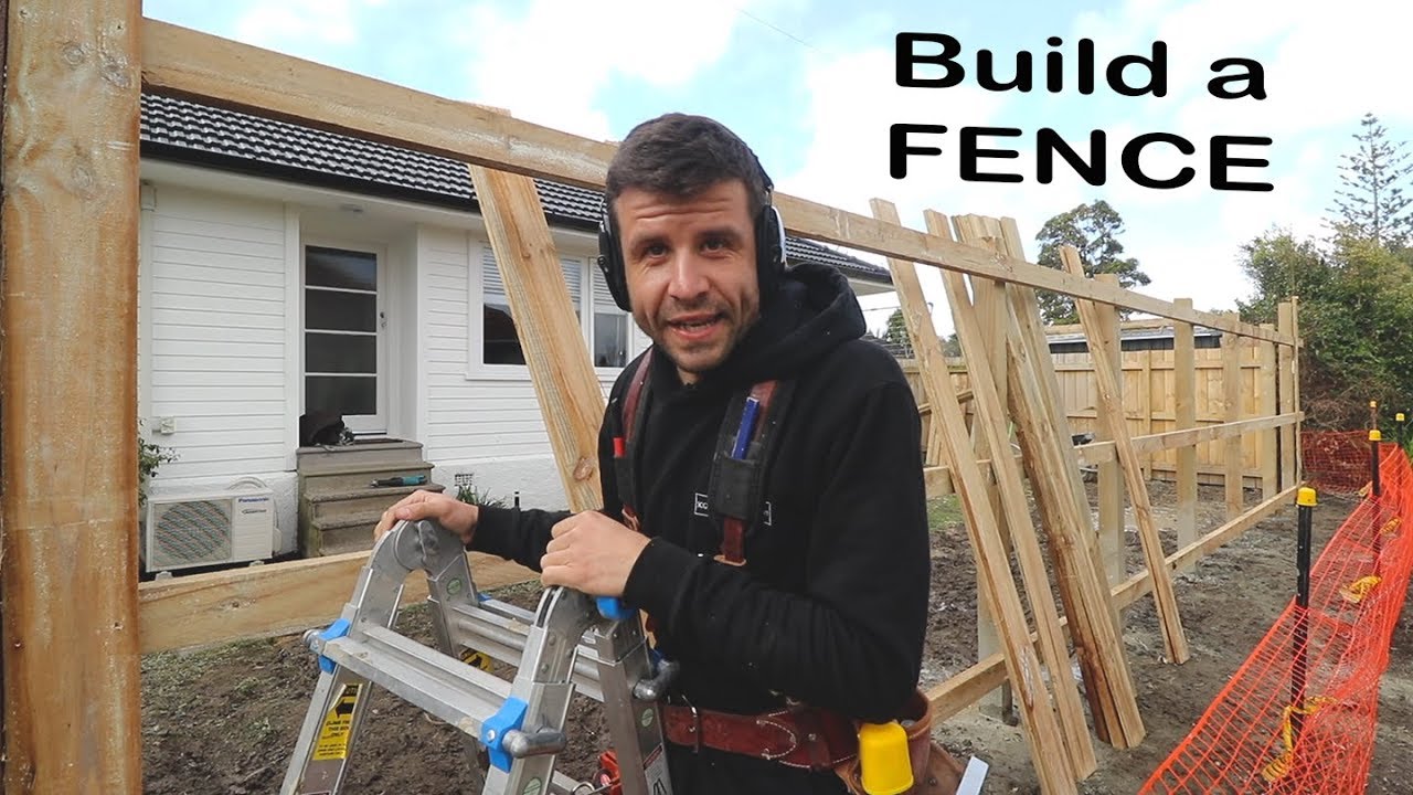 How to Build a Fence (Like a Carpenter)