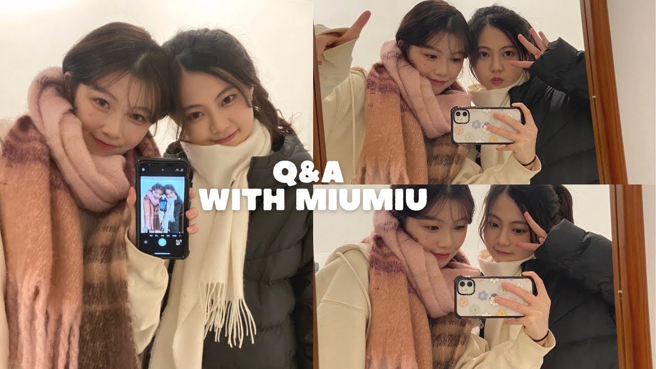 【上集】香香Q&A｜與miumiu做過最親密的事😳第一次Youtube Q&A❤️