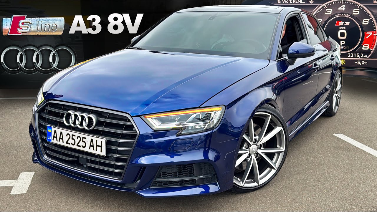 Про AUDI A3 8V 2.0 Quattro REST - РАЗ И НАВСЕГДА! cкрытый ПОТЕНЦИАЛ, сравнение с GOLF GTi 7 mapacar