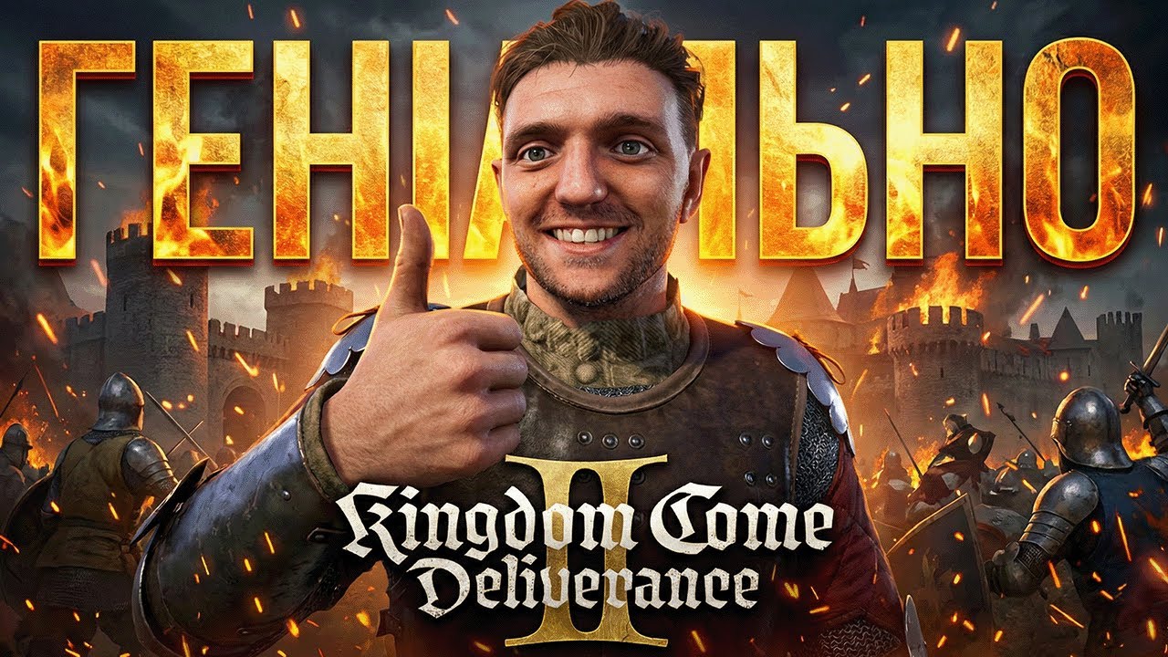 Kingdom Come Deliverence ГЕНІАЛЬНА, І ОСЬ Чому...
