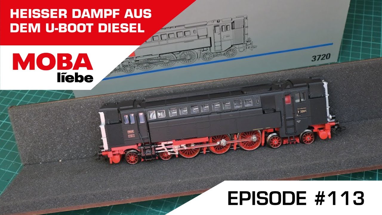 ( Episode #113 ) Die Urahnin der Dieseltraktion als Märklin Insidermodell von 1995 - Nummer 3720