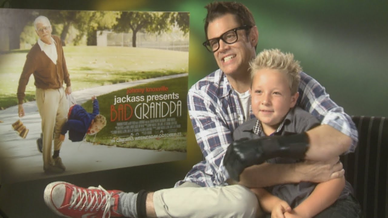 Johnny Knoxville interview: Bad Grandpa jokes around in funny interview