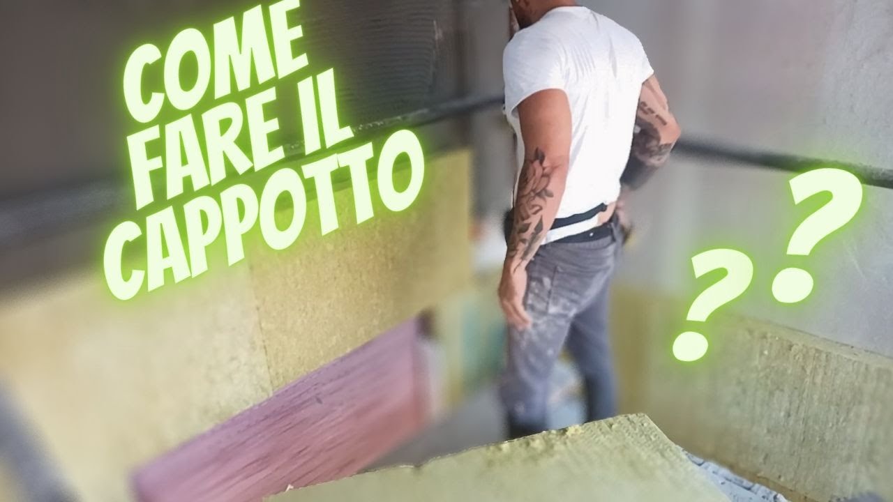 ▶️ Come isolare una parete con il SISTEMA a CAPPOTTO TERMICO