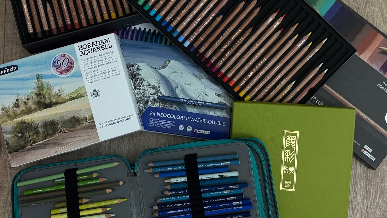 My favorite art supplies from 2025 i look forward to use in 2026 