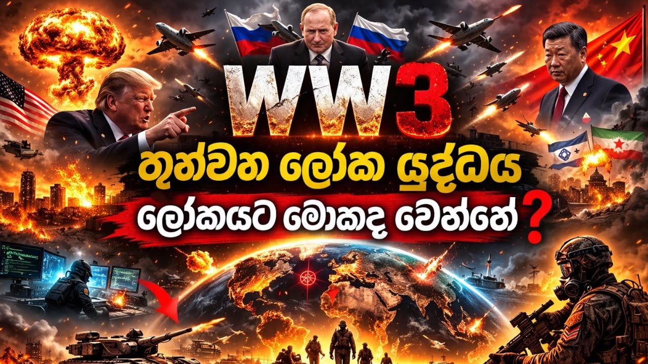 WW3 ආරම්භ වුණොත් ලෝකයට මොකද වෙන්නේ? 🌍 | Third World War Explained in Sinhala
