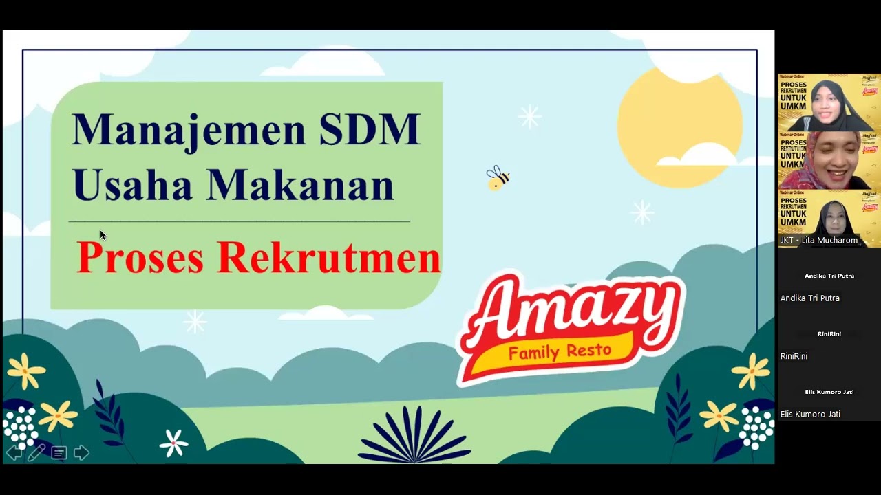 Webinar Proses Rekrutmen Untuk UMKM