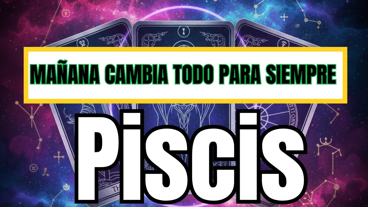 PISCIS ¡SANTO DIOS! 😱PREPÁRATE PARA LO QUE TE LLEGA EN MENOS DE 2 DIAS ⏳😱POR FIN ES TU MILAGRO