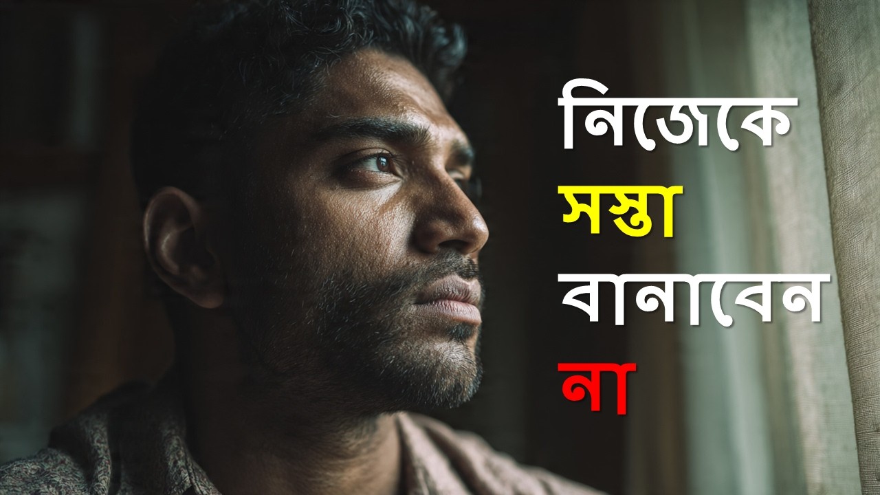 নিজেকে সস্তা বানাবেন না—নইলে দুনিয়া আপনাকে ব্যবহার করবেই