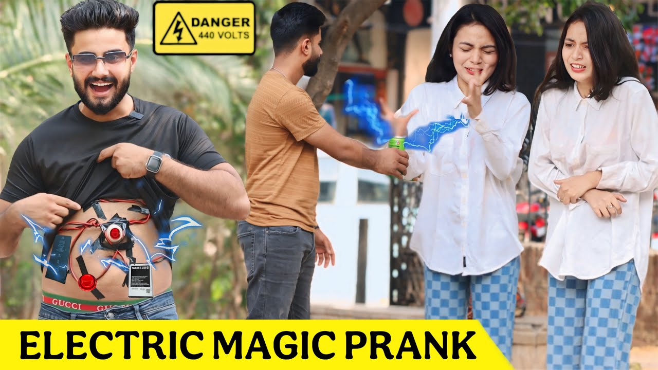 Electric ⚡️ Magic Prank on Strangers 😱@That Was Crazy