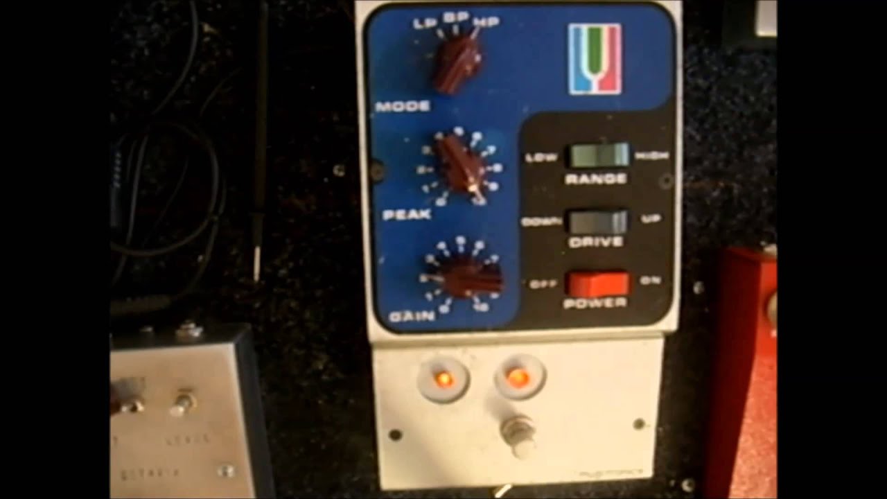 Mutron III Envelope Filter - Bass guitar demo