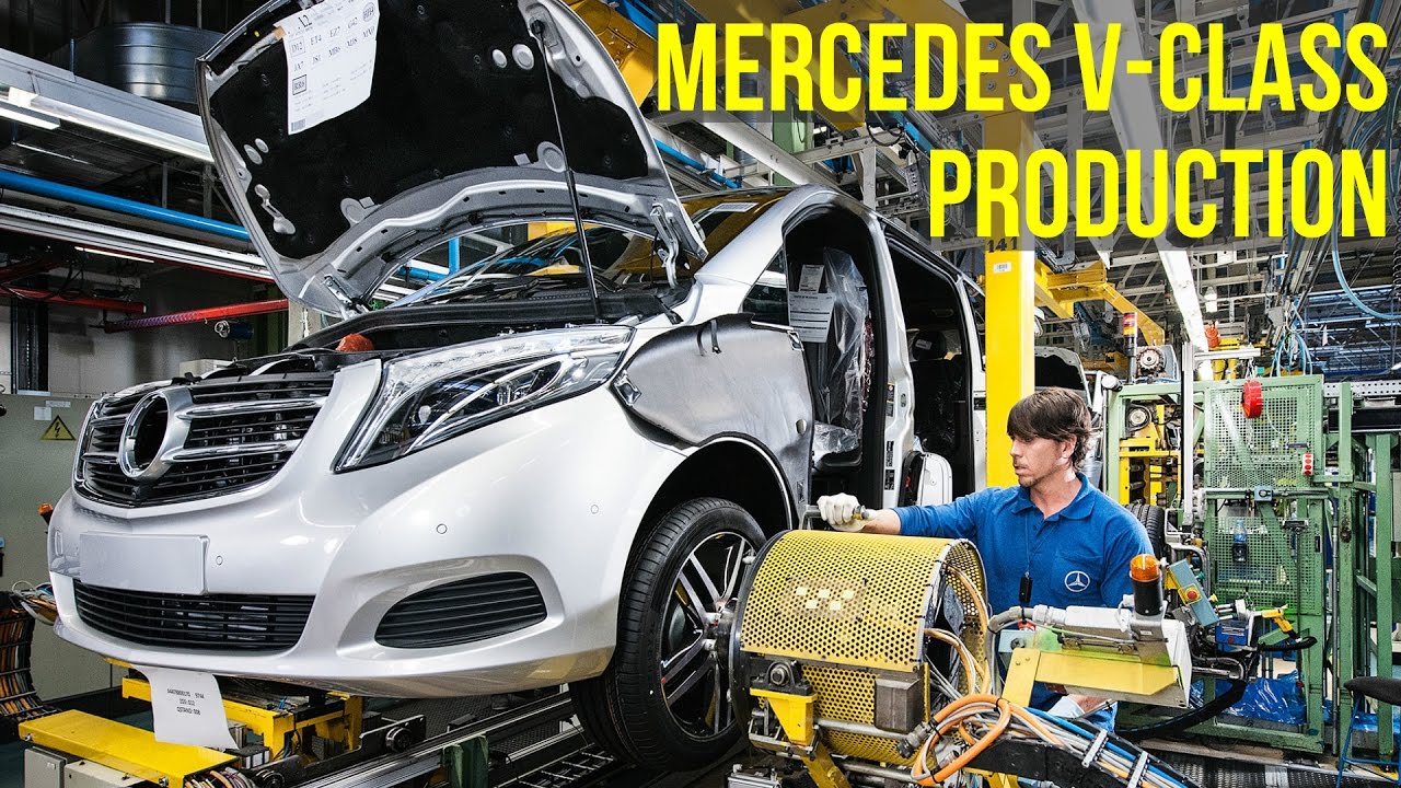 Mercedes V-Class Production