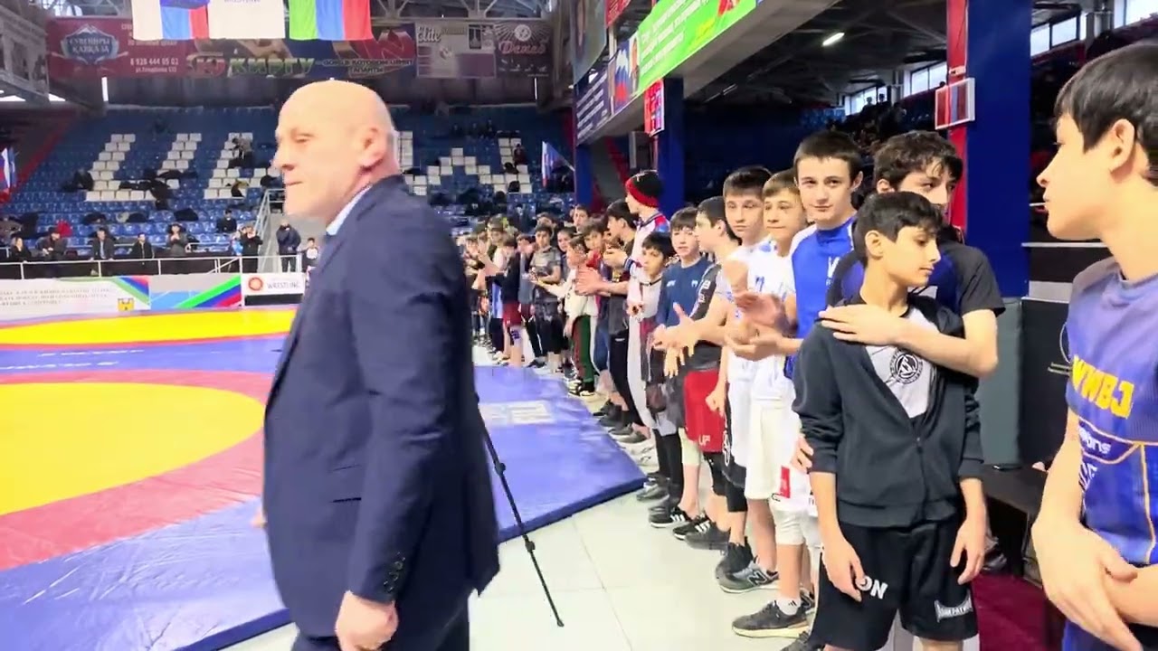 Открытие первенства Дагестана по грепплингу в Хасавюрте. 14 февраля 2026 г.