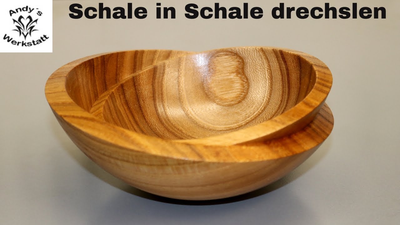 ✔ Wie geht das? Schale in Schale drechseln - Anleitung mit Martin Adomat