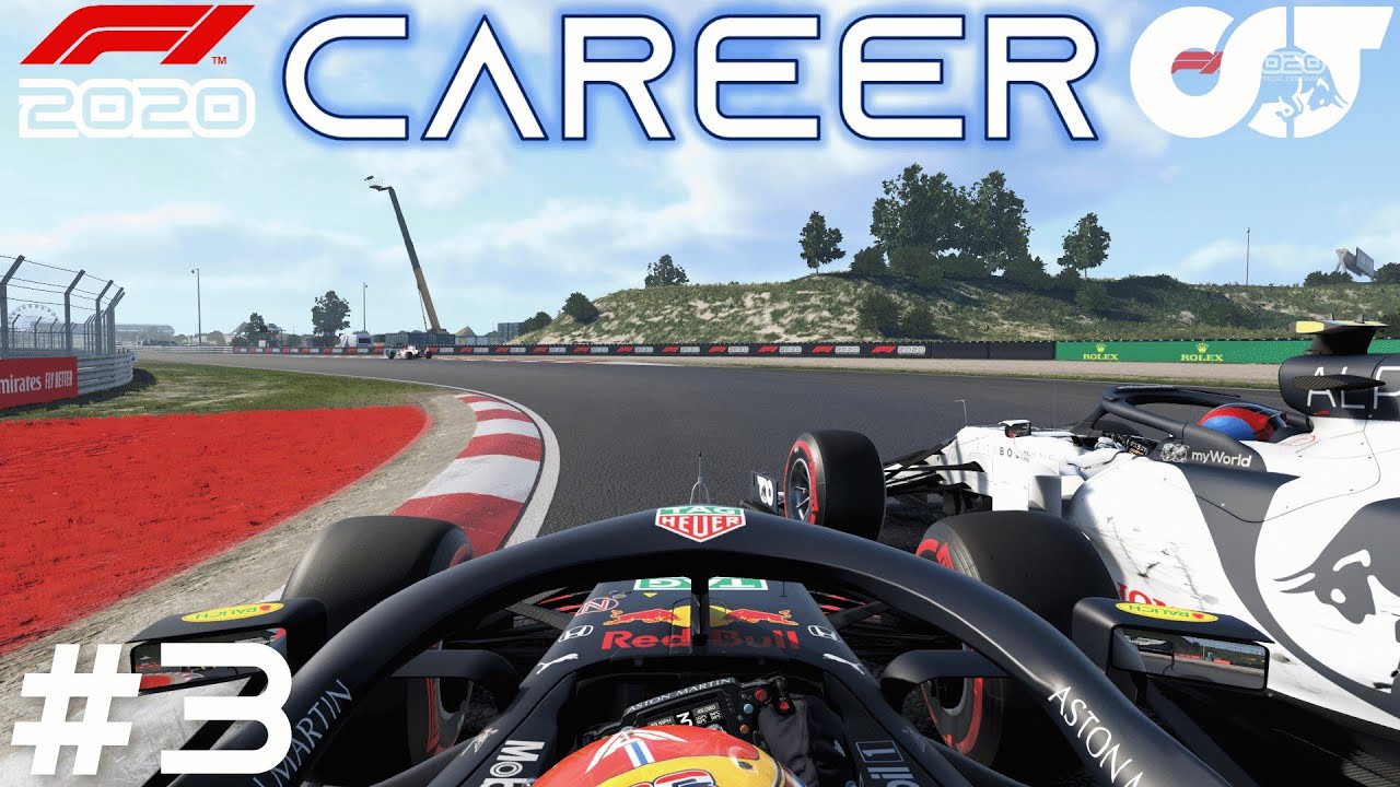 ALBON PUSHED HIS WAY THROUGH! | F1 2020 Alpha Tauri Career Mode Part 3 (Netherlands)