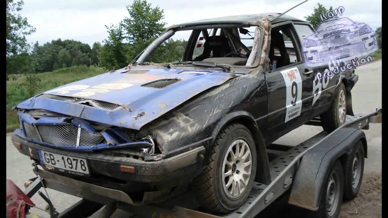 Audi Quattro CRASH by G.Balgalvis in Rally Kekava 2007 (Kasp Production)