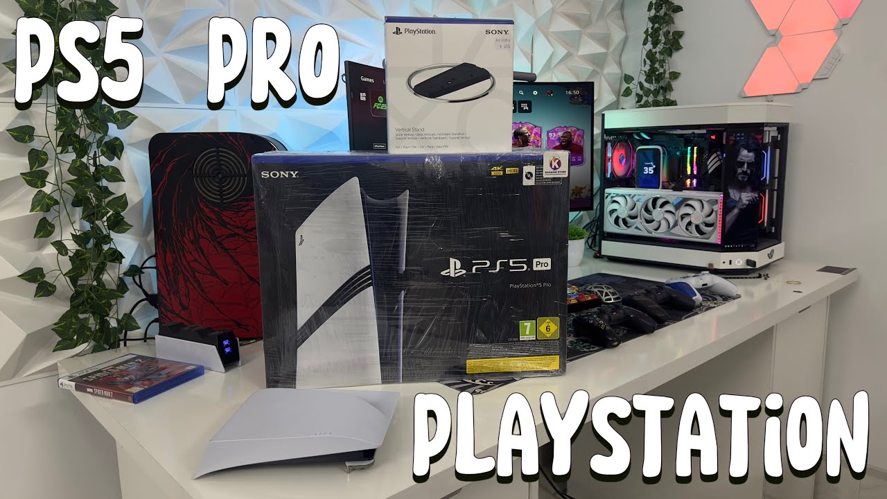 PS5 PRO UNBOXING AND GAMING
