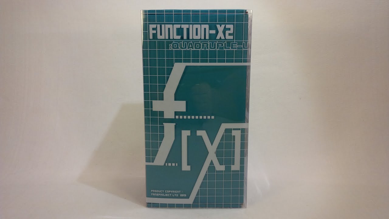 Transformers Quadruple U (FansProject - Function X-2) Review