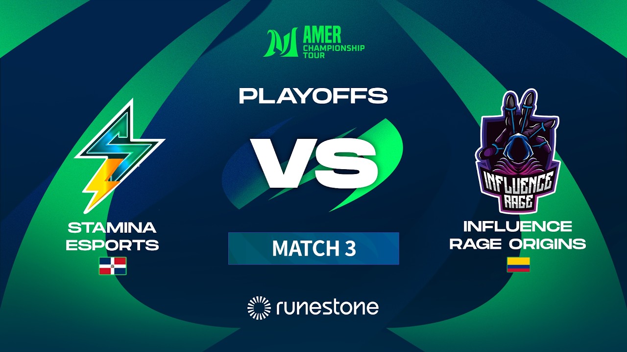 MCT AMER North Group | Influence Rage Origins vs Stamina Esports | Day 14 - Game 3