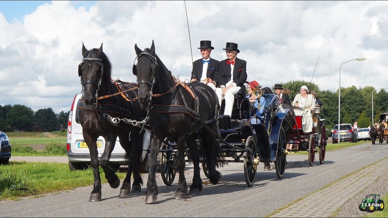 Fraeylema Koetsentocht 2017. Van Schildwolde tot Siddeburen.