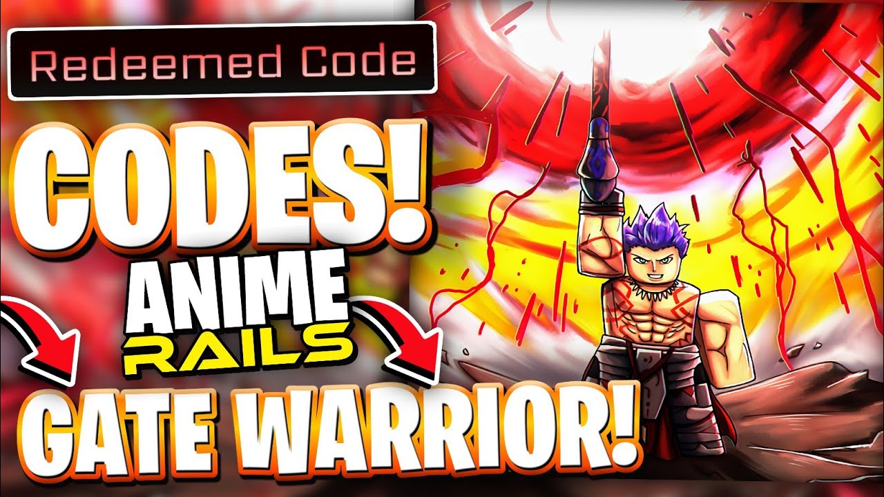 ✨GATE! ALL NEWLY ADDED CODES FOR ANIME RAILS | ROBLOX ANIME RAILS CODES FOR GATE WARRIOR UPDATE
