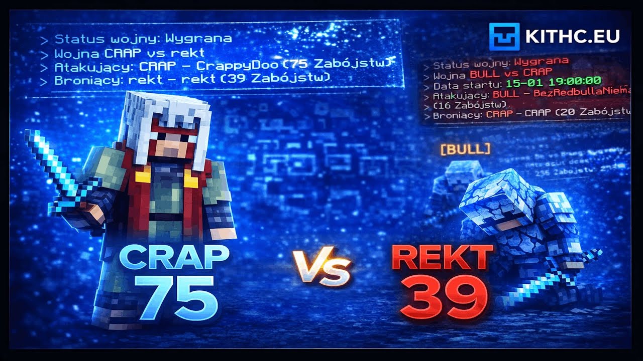 CRAP & RTX VS REKT & AMEN | 75:39 | KITHC.EU | GILDIA CRAP