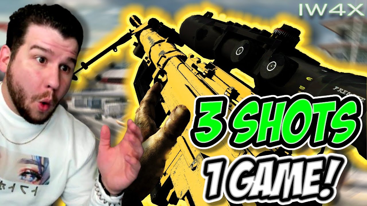 I HIT 3 TRICKSHOTS in 1 GAME on IW4X! *INSANE*
