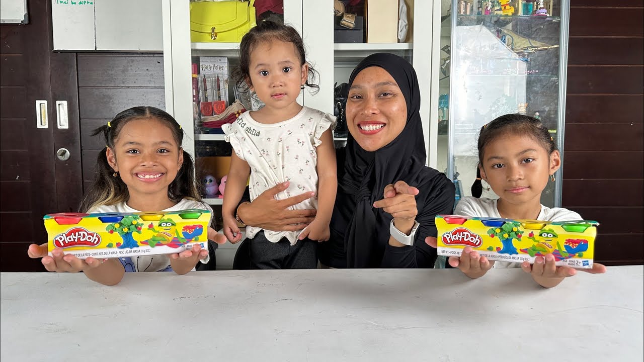 MAIN PLAYDOH BARENG ALUNA AMANDA DAN ALEXA!! RIBET BANGET GUYS!!